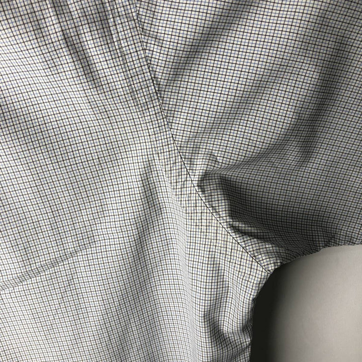Ralph Lauren RALPH LAUREN GOLF TILDEN short sleeve button down check shirt men's XL equivalent cotton white type Vintage Second Hand