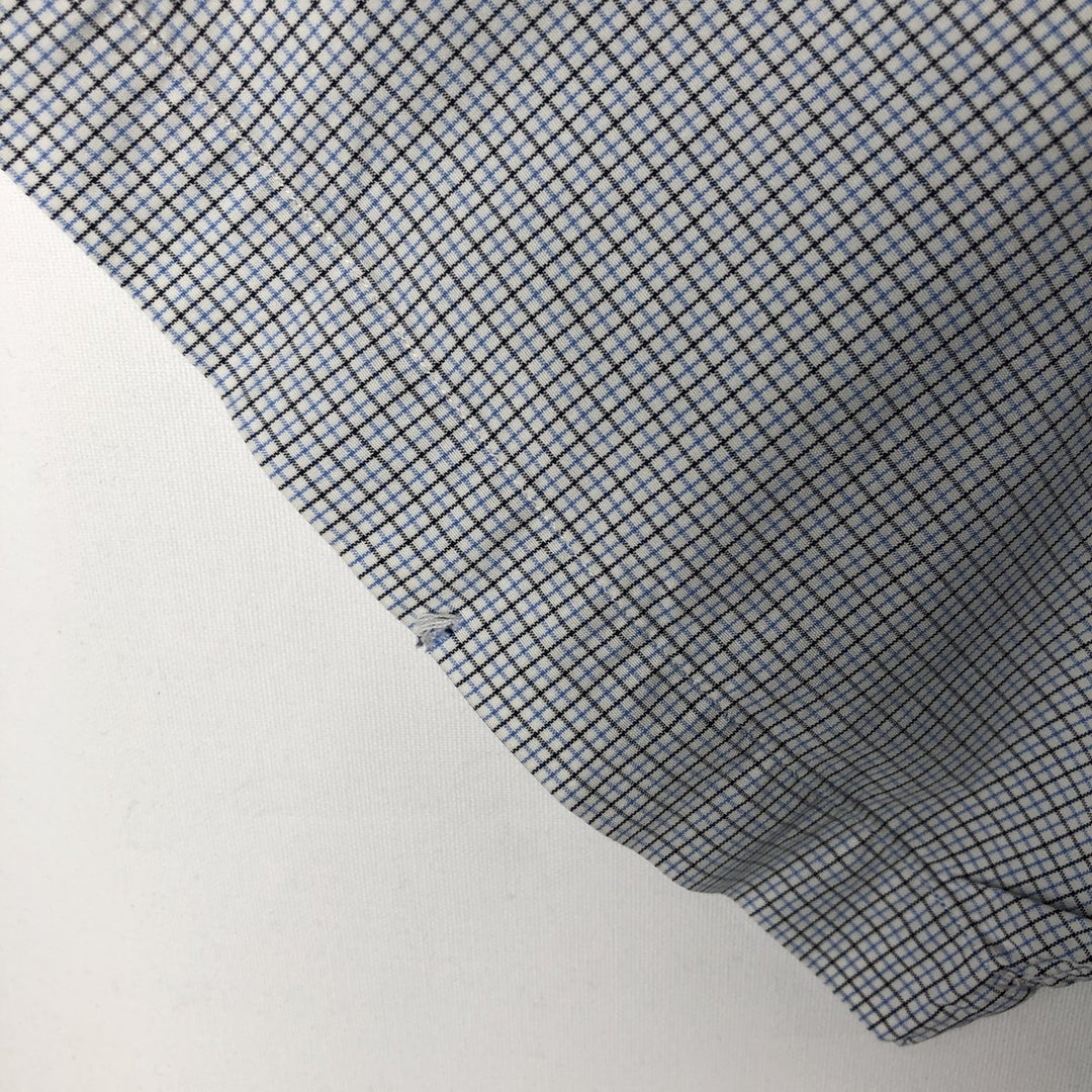 Ralph Lauren RALPH LAUREN GOLF TILDEN short sleeve button down check shirt men's XL equivalent cotton white type Vintage Second Hand