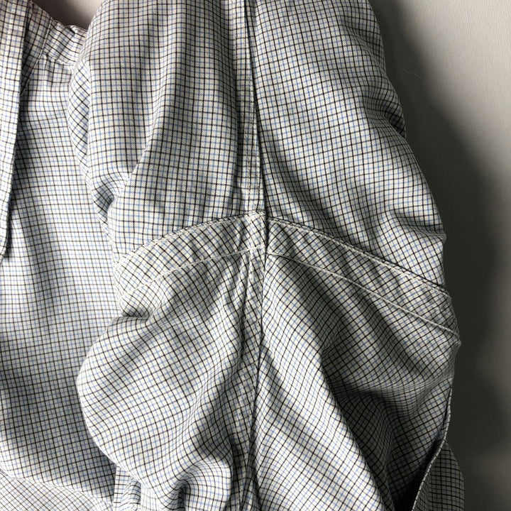 Ralph Lauren RALPH LAUREN GOLF TILDEN short sleeve button down check shirt men's XL equivalent cotton white type Vintage Second Hand