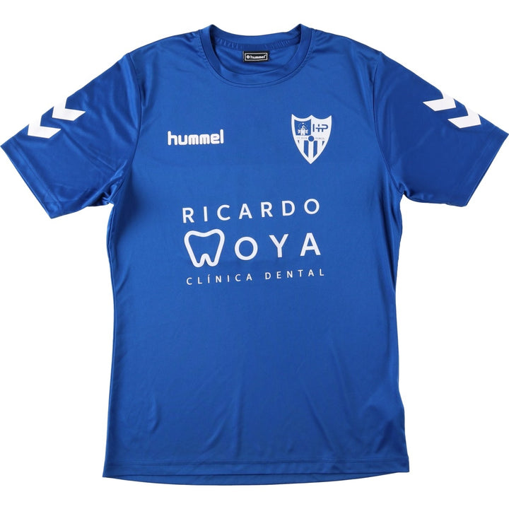 Hummel soccer uniform game shirt, men's size S (approx.) polyester blue type Vintage Second Hand