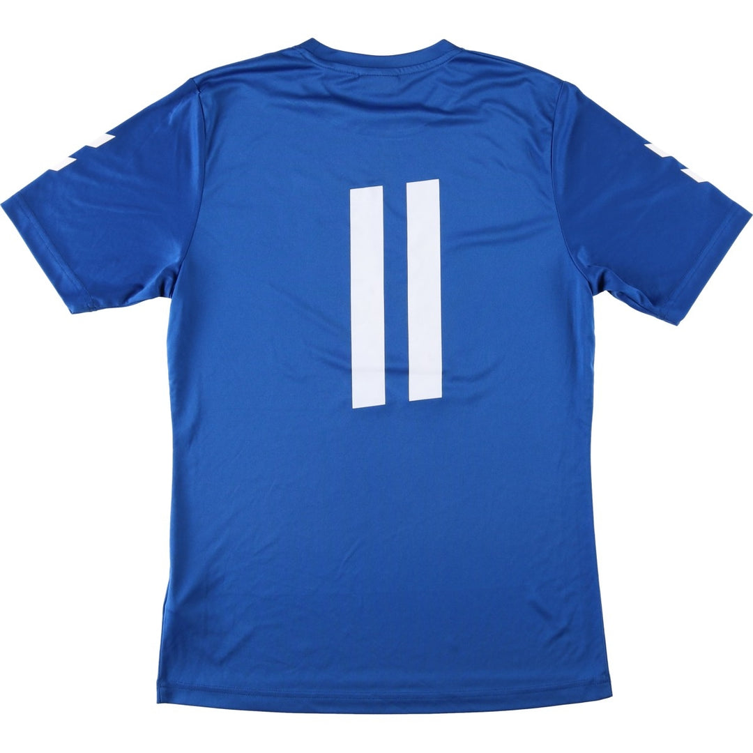Hummel soccer uniform game shirt, men's size S (approx.) polyester blue type Vintage Second Hand