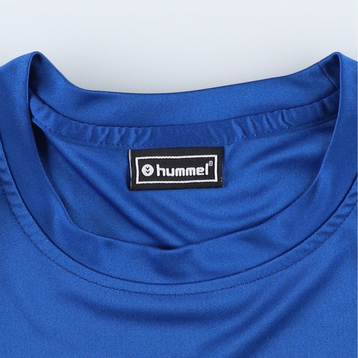 Hummel soccer uniform game shirt, men's size S (approx.) polyester blue type Vintage Second Hand
