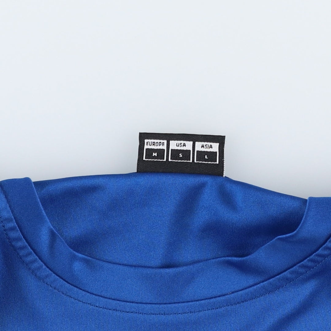 Hummel soccer uniform game shirt, men's size S (approx.) polyester blue type Vintage Second Hand