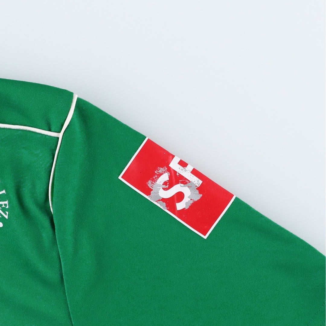 Adidas soccer uniform game shirt, men's size S (approx.) polyester green type Vintage Second Hand