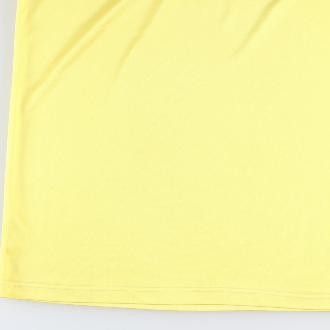 90'S Puma Wide Collar Soccer Uniform Game Shirt, Men's Size XL (Equivalent), Vintage polyester yellow type Vintage Second Hand