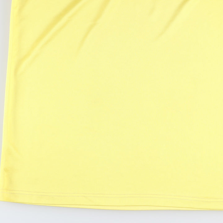 90'S Puma Wide Collar Soccer Uniform Game Shirt, Men's Size XL (Equivalent), Vintage polyester yellow type Vintage Second Hand