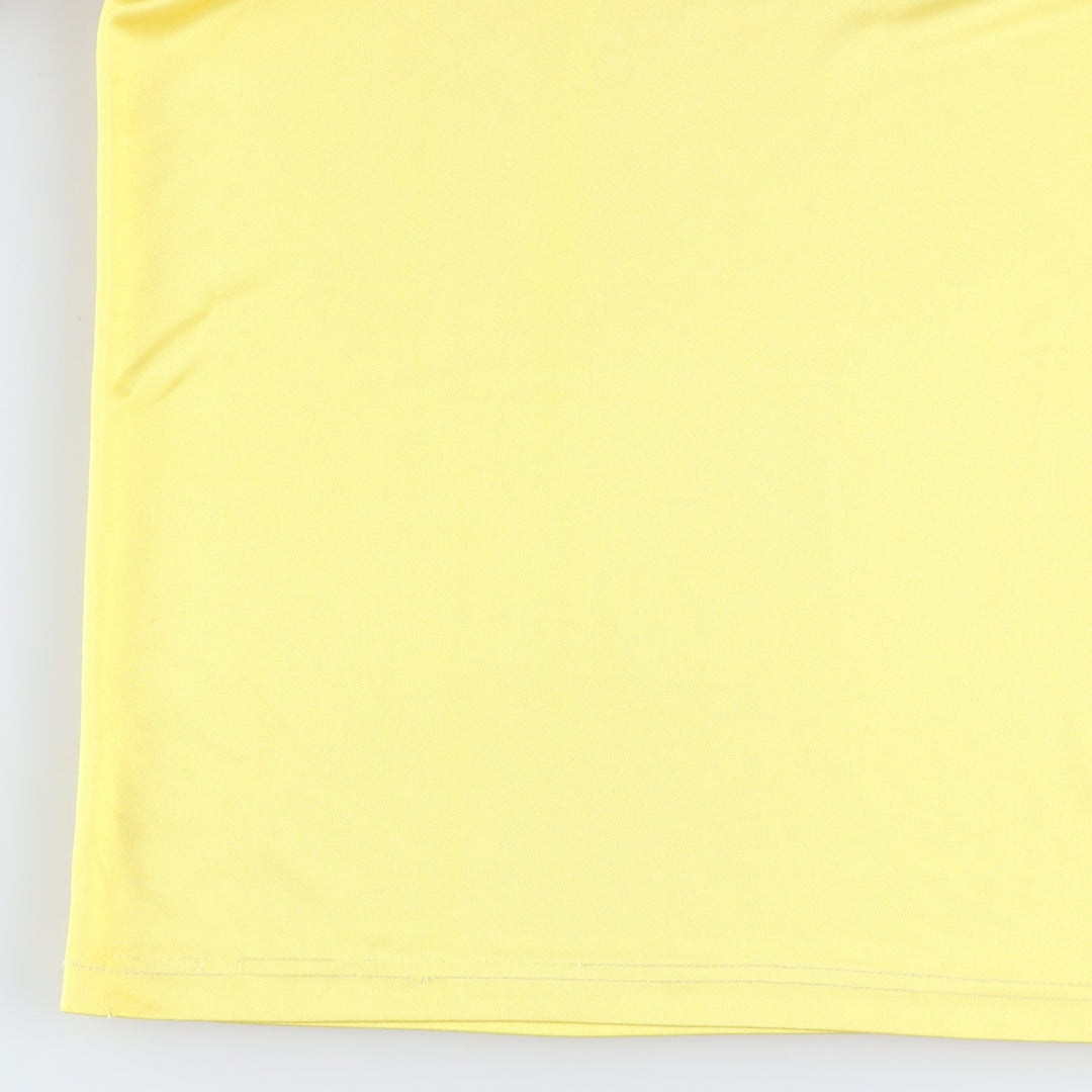 90'S Puma Wide Collar Soccer Uniform Game Shirt, Men's Size XL (Equivalent), Vintage polyester yellow type Vintage Second Hand