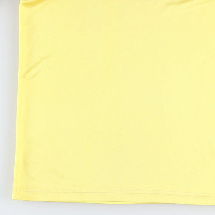 90'S Puma Wide Collar Soccer Uniform Game Shirt, Men's Size XL (Equivalent), Vintage polyester yellow type Vintage Second Hand