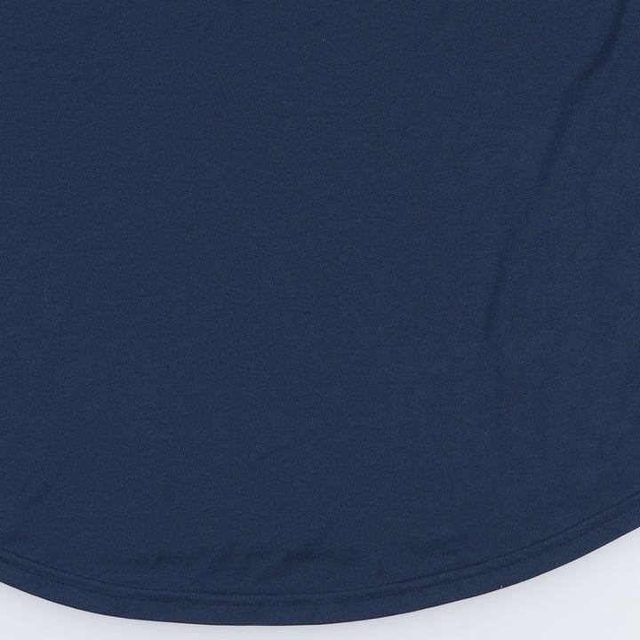 2000'S Nike soccer uniform game shirt, men's size M (approx.) unclear navy blue type Vintage Second Hand