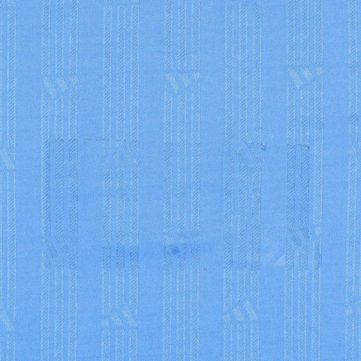 90s-00'S Adidas stripe pattern all-over print V-neck soccer uniform game shirt, men's size XL equivalent. polyester blue type Vintage Second Hand