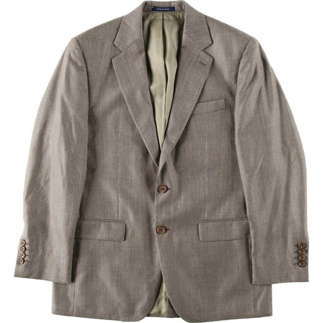 Ralph Lauren wool x silk tailored jacket, made in Canada, men's size M equivalent. silk Beige type Vintage Second Hand