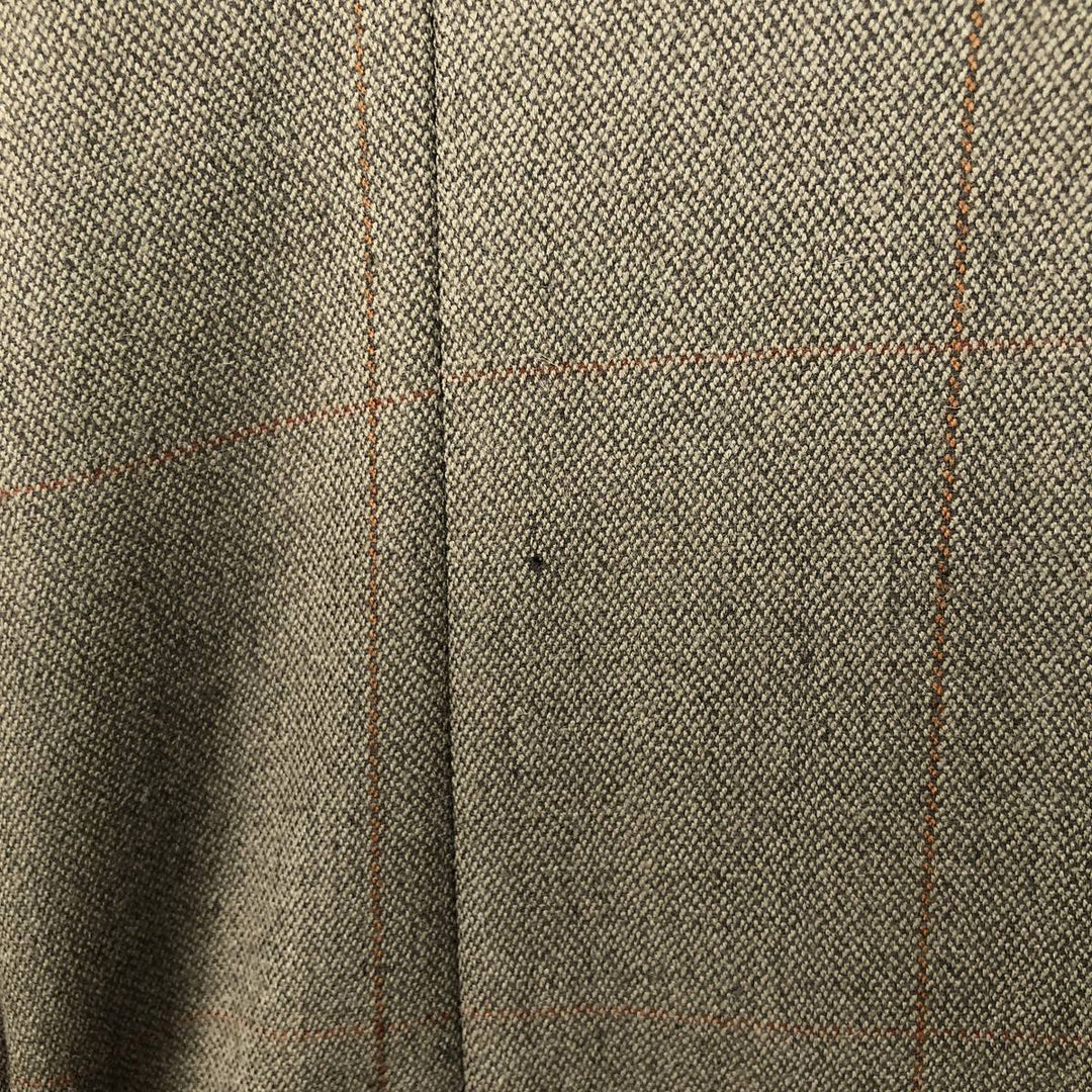 Ralph Lauren Stripe Pattern Alpaca Blend Wool Tailored Jacket, Made in Canada, Men's Size XL (approx.) wool Khaki type sage green Vintage Second Hand