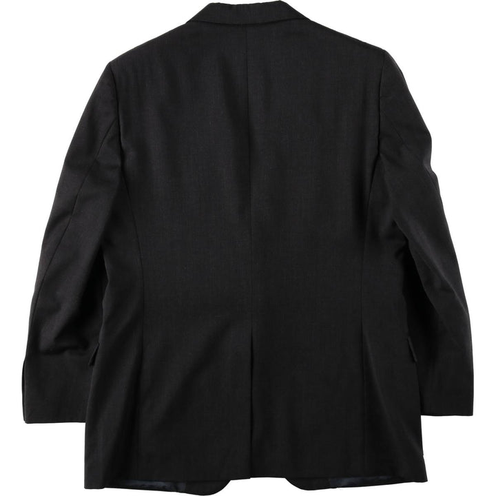 Brooks Brothers 1818 Fitzgerald Wool Tailored Jacket, Made in USA, Men's Size M (approx.) wool black type Vintage Second Hand