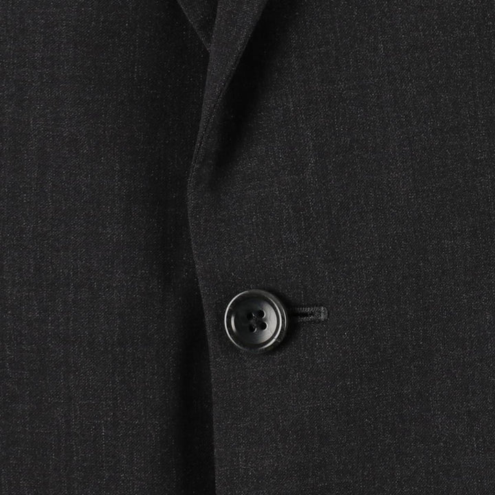 Brooks Brothers 1818 Fitzgerald Wool Tailored Jacket, Made in USA, Men's Size M (approx.) wool black type Vintage Second Hand