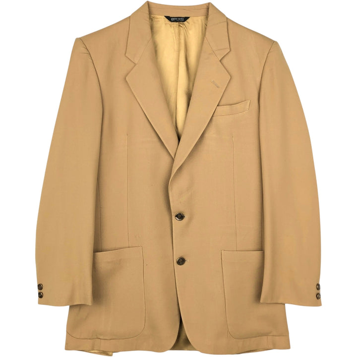 Pierre Cardin Wool Tailored Jacket Men's M size wool Camel type Vintage Second Hand