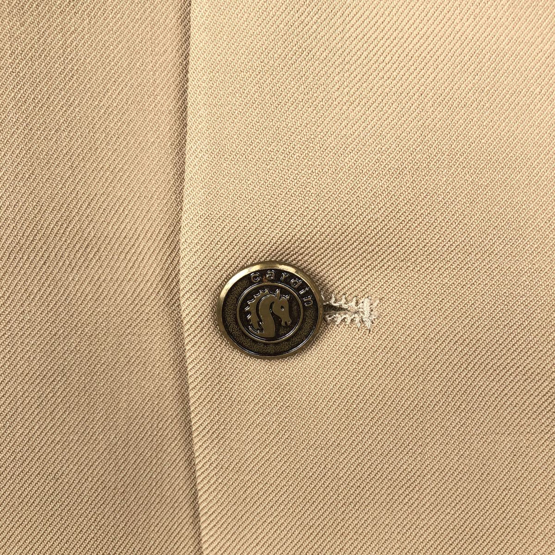 Pierre Cardin Wool Tailored Jacket Men's M size wool Camel type Vintage Second Hand