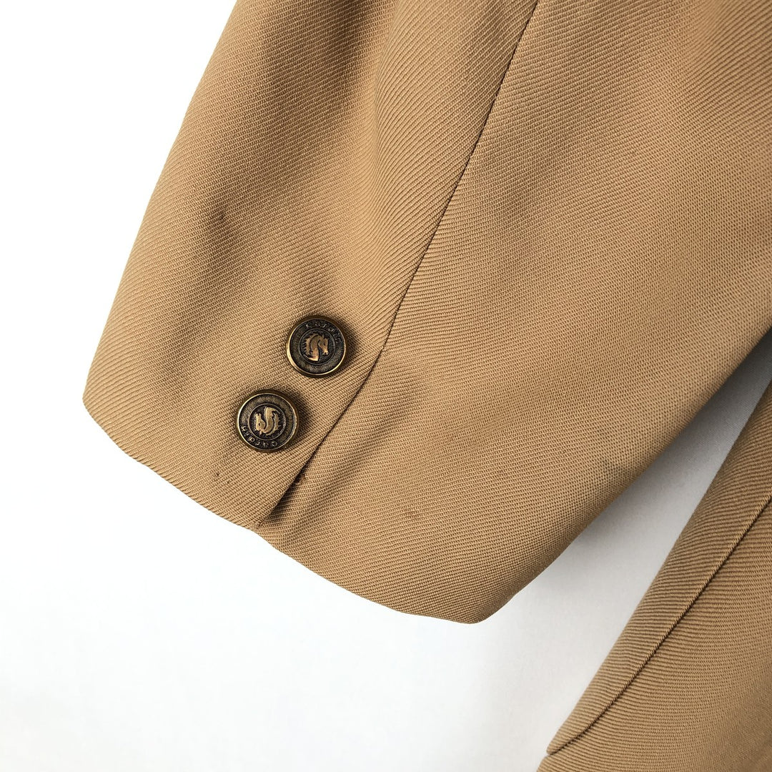 Pierre Cardin Wool Tailored Jacket Men's M size wool Camel type Vintage Second Hand