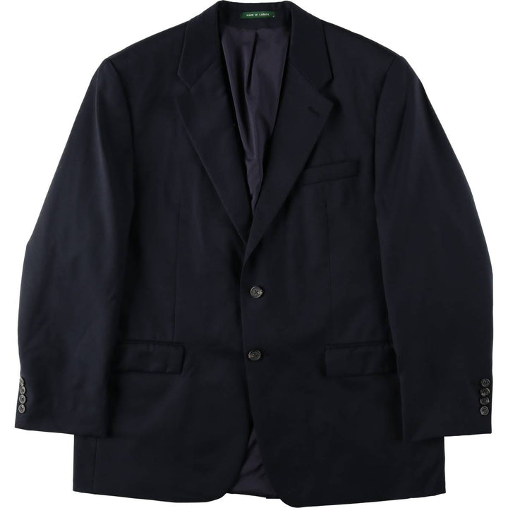 Ralph Lauren Lauren wool tailored jacket, made in Canada, size M. wool navy blue type Vintage Second Hand