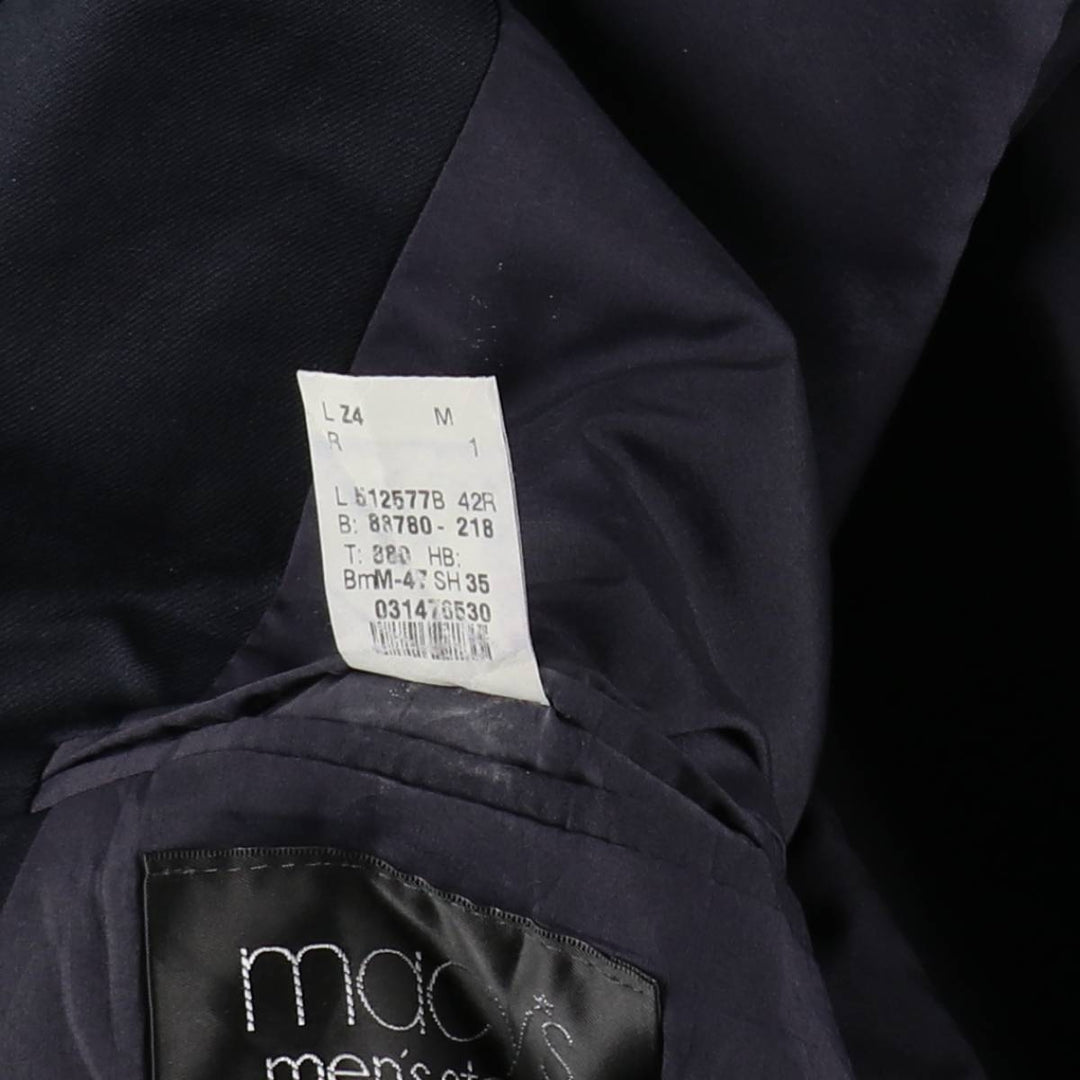 Ralph Lauren Lauren wool tailored jacket, made in Canada, size M. wool navy blue type Vintage Second Hand