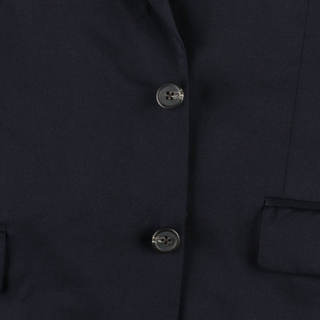 Ralph Lauren Lauren wool tailored jacket, made in Canada, size M. wool navy blue type Vintage Second Hand