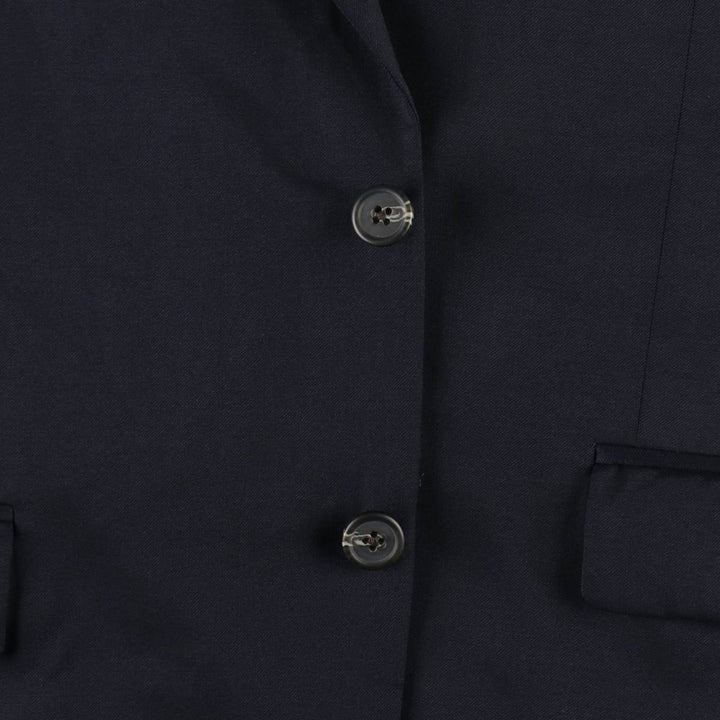 Ralph Lauren Lauren wool tailored jacket, made in Canada, size M. wool navy blue type Vintage Second Hand