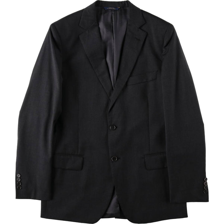 Brooks Brothers 1818 Fitzgerald Wool Tailored Jacket, Made in USA, Men's Size M (approx.) wool Charcoal Vintage Second Hand