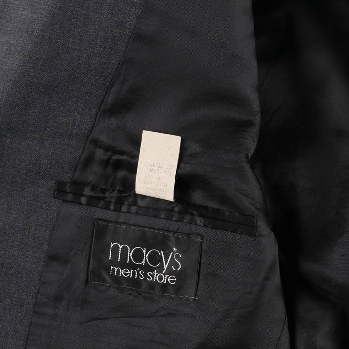 Ralph Lauren tailored jacket, made in Canada, men's size L equivalent. unclear Charcoal Vintage Second Hand