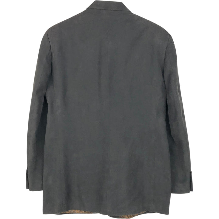 Ralph Lauren tailored jacket, men's size L (approx.) polyester black type Vintage Second Hand