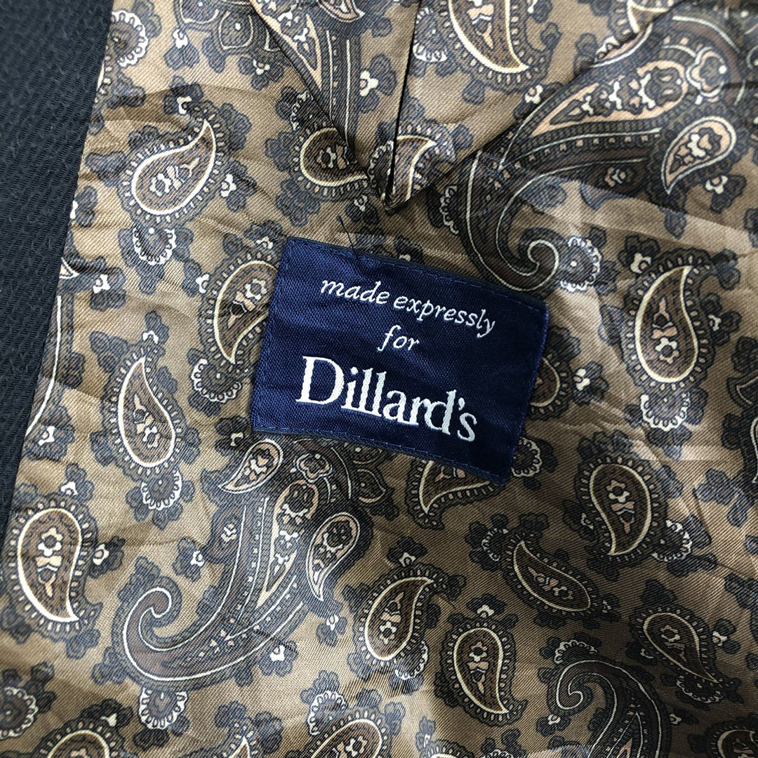 Ralph Lauren tailored jacket, men's size L (approx.) polyester black type Vintage Second Hand