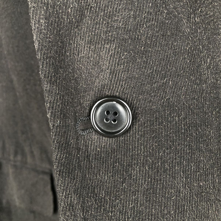 Ralph Lauren tailored jacket, men's size L (approx.) polyester black type Vintage Second Hand