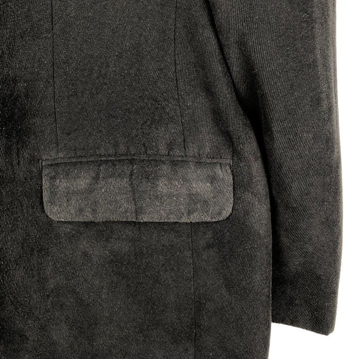 Ralph Lauren tailored jacket, men's size L (approx.) polyester black type Vintage Second Hand