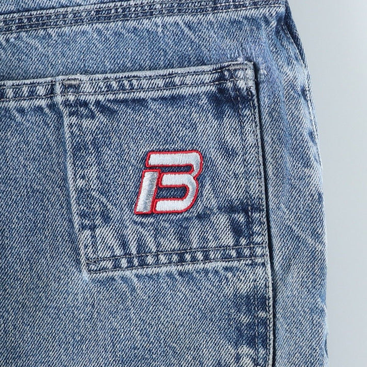 BOSS by IGDESIGN Denim Painter Pants, Men's W33 (approx.) cotton blue type Vintage Second Hand
