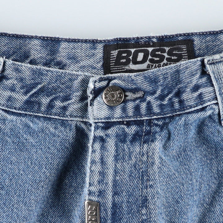 BOSS by IGDESIGN Denim Painter Pants, Men's W33 (approx.) cotton blue type Vintage Second Hand