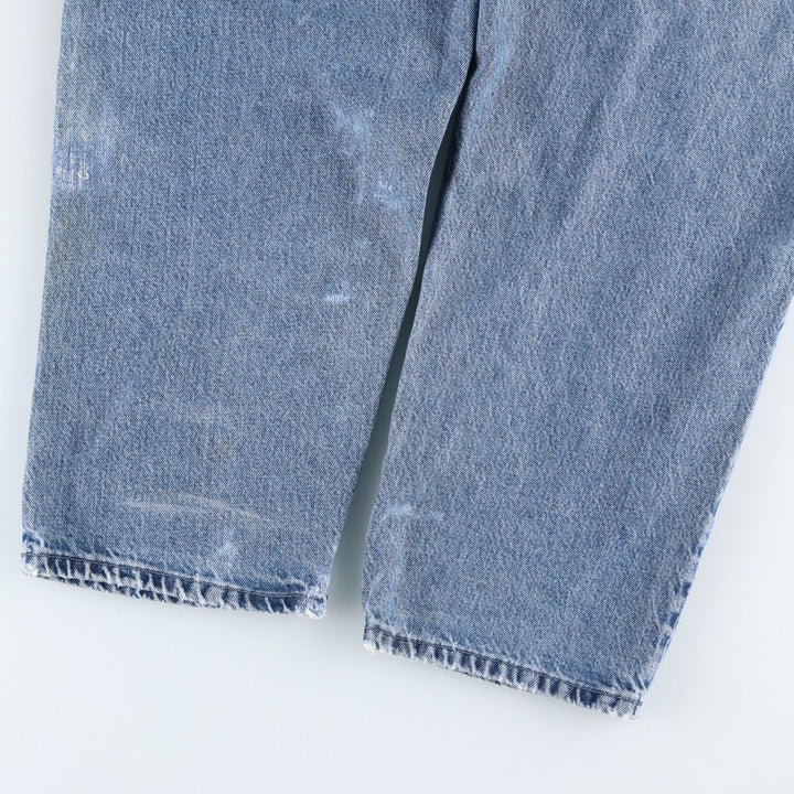 BOSS by IGDESIGN Denim Painter Pants, Men's W33 (approx.) cotton blue type Vintage Second Hand