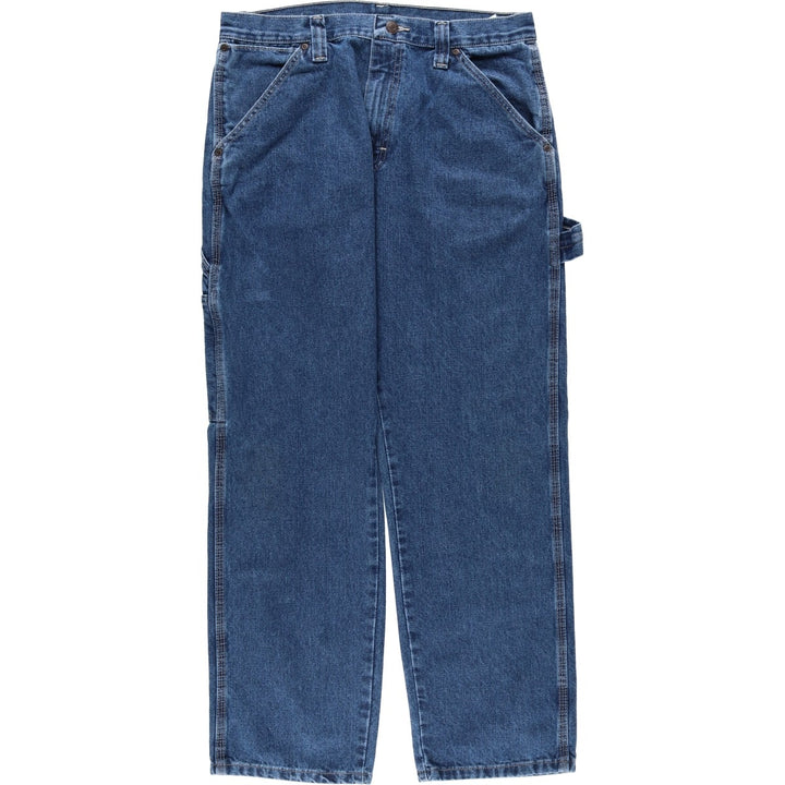 Wrangler Denim Painter Pants for Men, W32 equivalent cotton blue type Vintage Second Hand