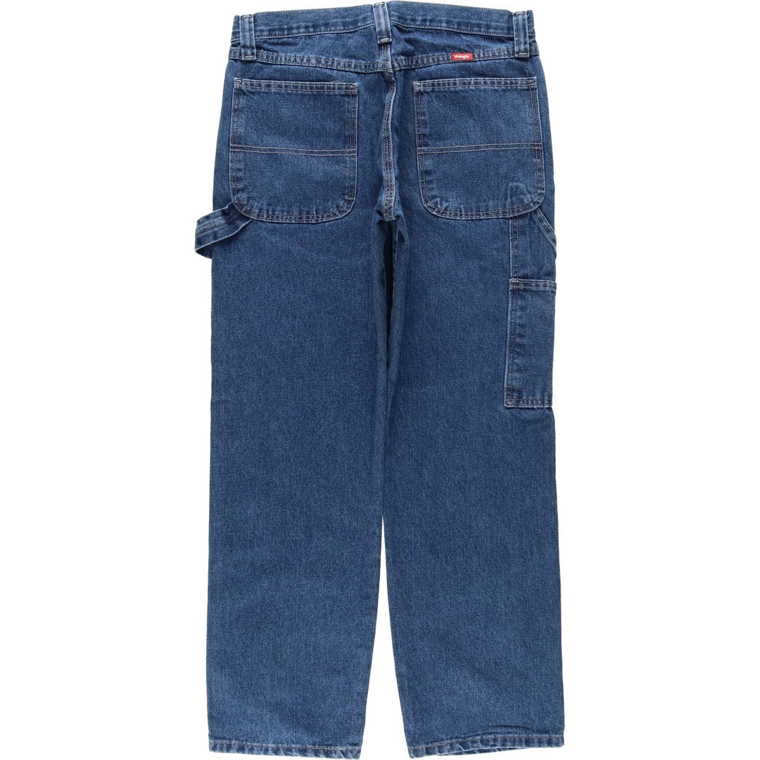 Wrangler Denim Painter Pants for Men, W32 equivalent cotton blue type Vintage Second Hand
