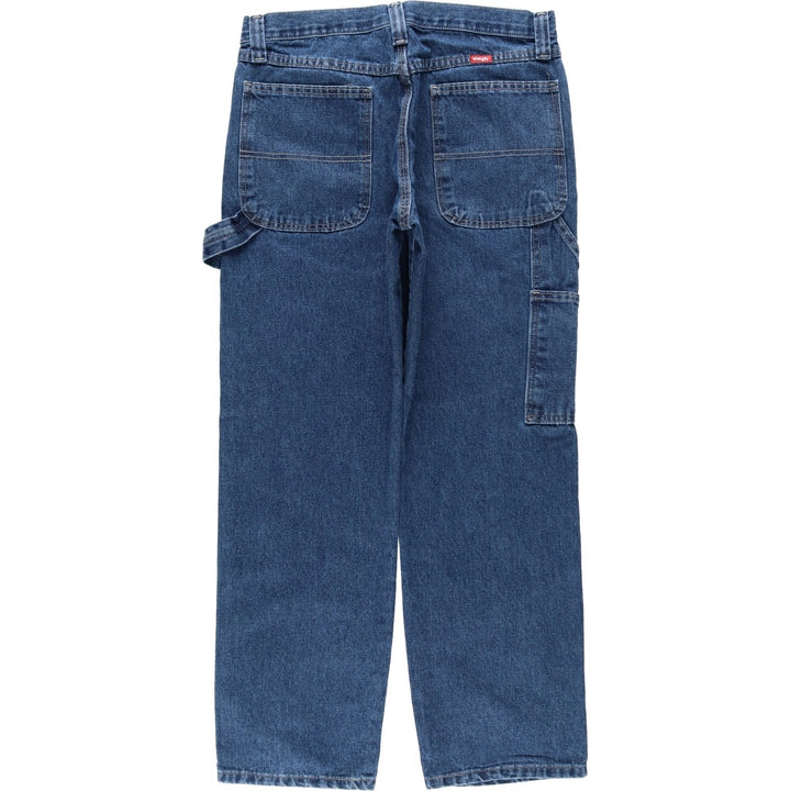 Wrangler Denim Painter Pants for Men, W32 equivalent cotton blue type Vintage Second Hand