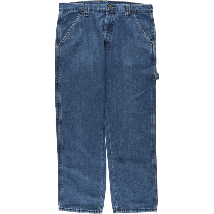 Wrangler Denim Painter Pants for Men, W36 cotton blue type Vintage Second Hand