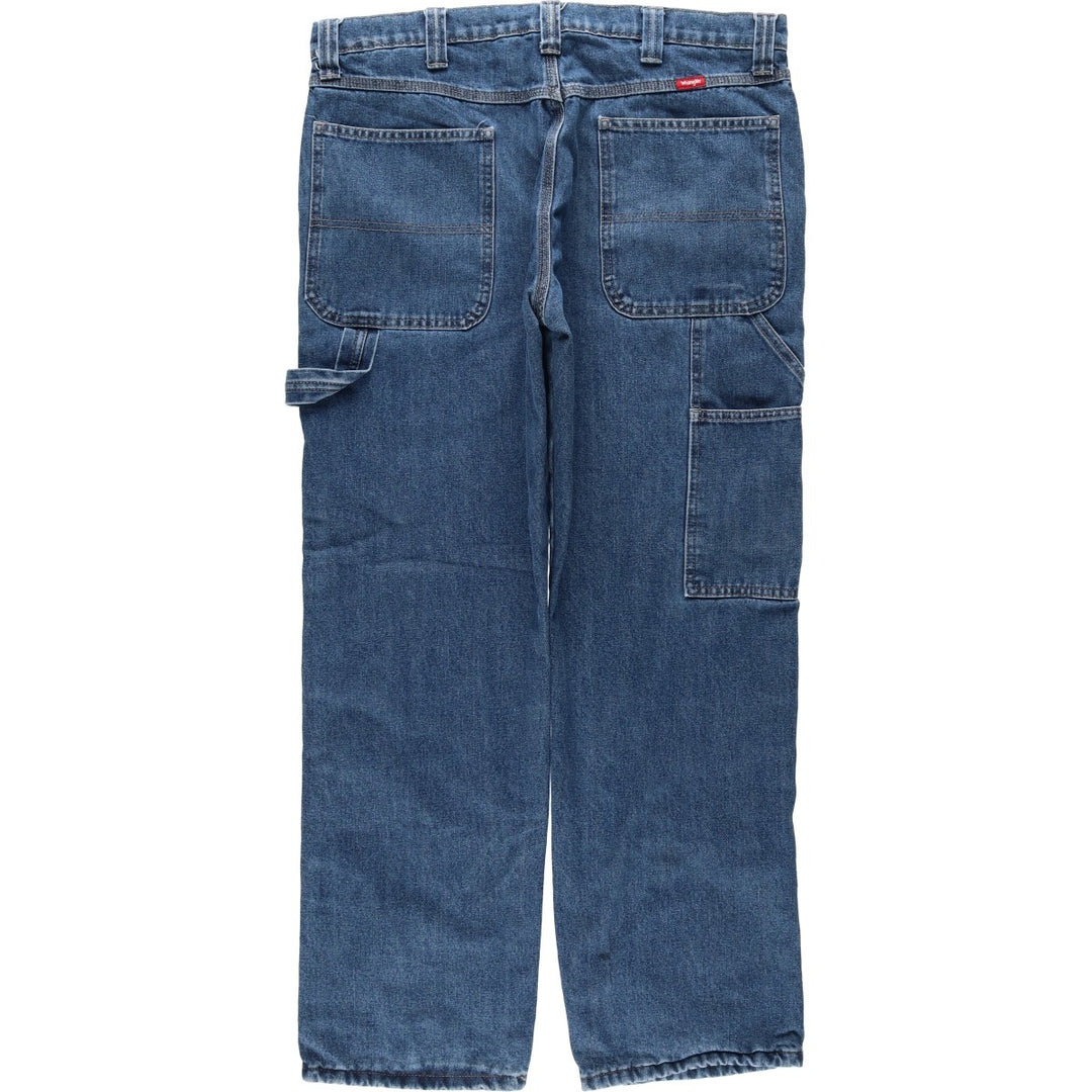 Wrangler Denim Painter Pants for Men, W36 cotton blue type Vintage Second Hand