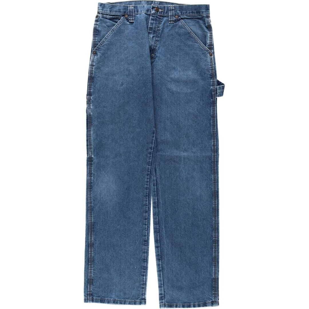 00'S Wrangler Denim Painter Pants Men's W32 equivalent cotton blue type Vintage Second Hand