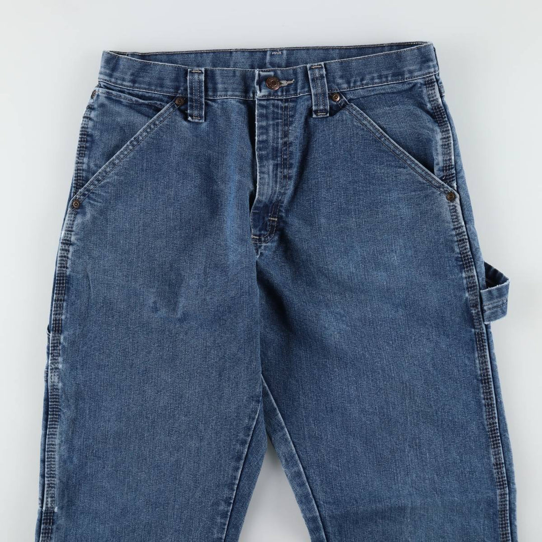 00'S Wrangler Denim Painter Pants Men's W32 equivalent cotton blue type Vintage Second Hand