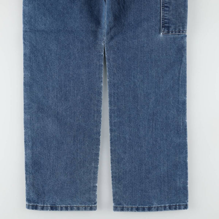 00'S Wrangler Denim Painter Pants Men's W32 equivalent cotton blue type Vintage Second Hand