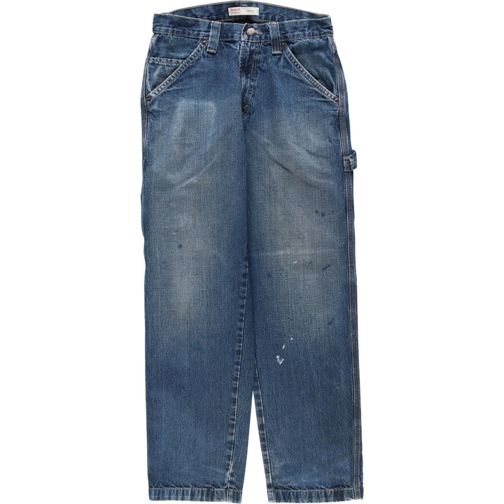 Levi's Signature Carpenter Denim Painter Pants, Men's Size W31 (approx.) cotton blue type Vintage Second Hand