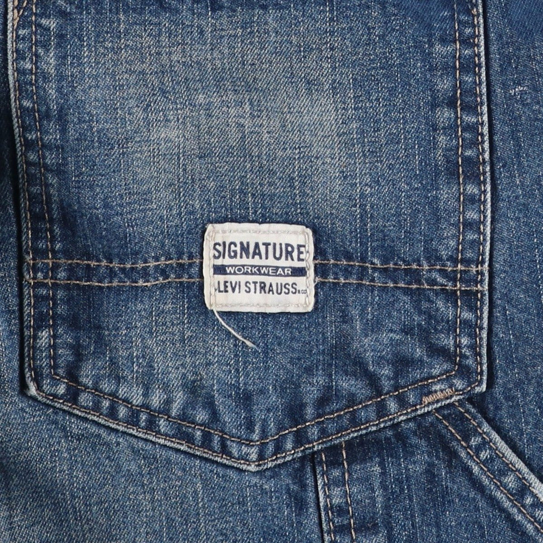 Levi's Signature Carpenter Denim Painter Pants, Men's Size W31 (approx.) cotton blue type Vintage Second Hand
