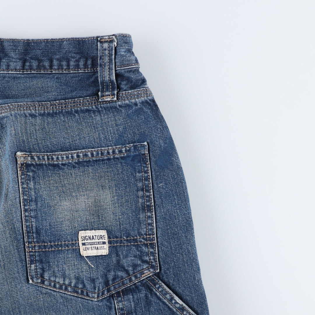 Levi's Signature Carpenter Denim Painter Pants, Men's Size W31 (approx.) cotton blue type Vintage Second Hand