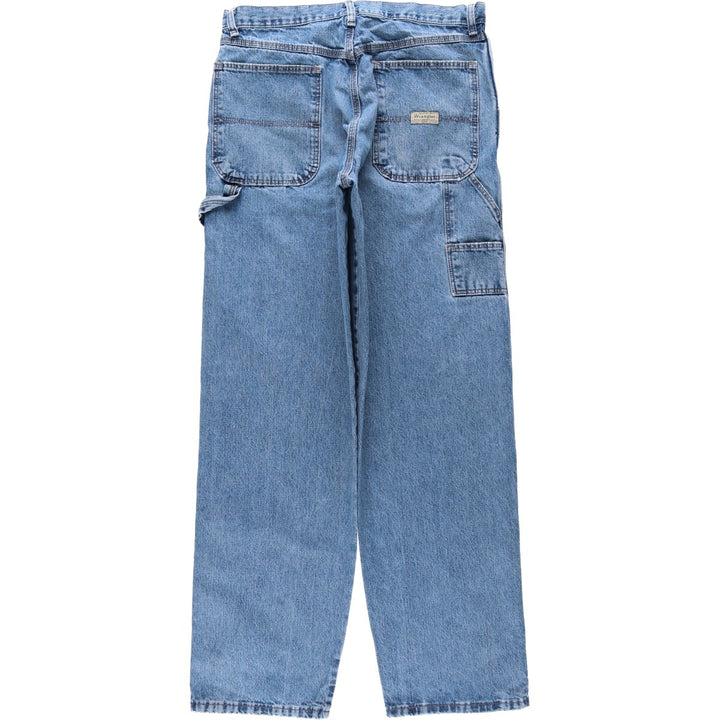 Wrangler Denim Painter Pants for Men, W33 equivalent cotton blue type Vintage Second Hand