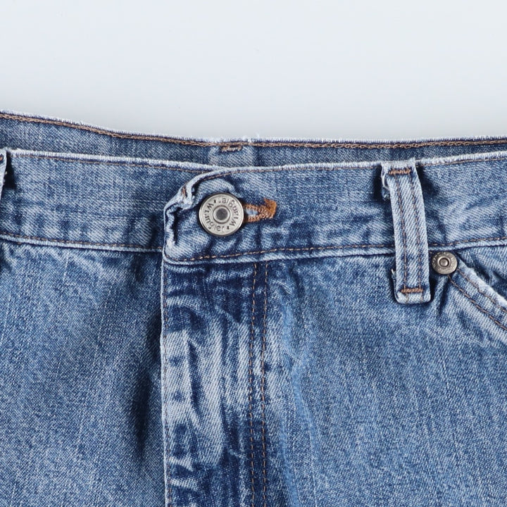 Wrangler Denim Painter Pants for Men, W33 equivalent cotton blue type Vintage Second Hand