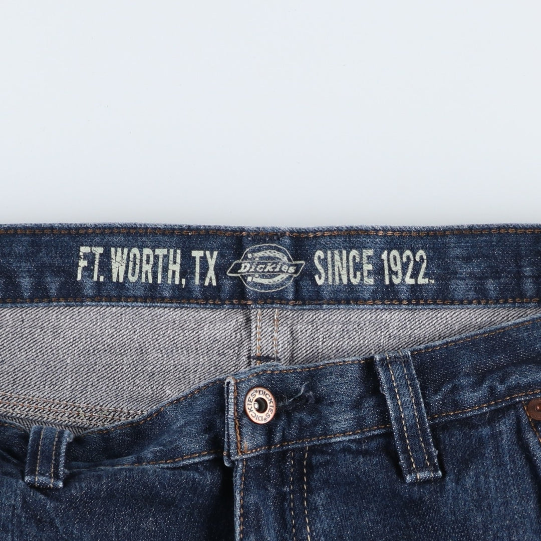 Dickies Loose Straight Fit Denim Painter Pants, Men's W36 (approx.) cotton navy blue type Vintage Second Hand