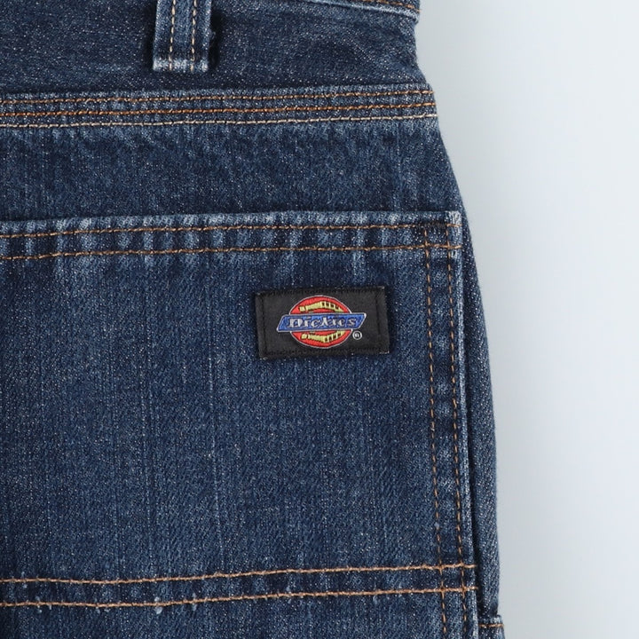 Dickies Loose Straight Fit Denim Painter Pants, Men's W36 (approx.) cotton navy blue type Vintage Second Hand