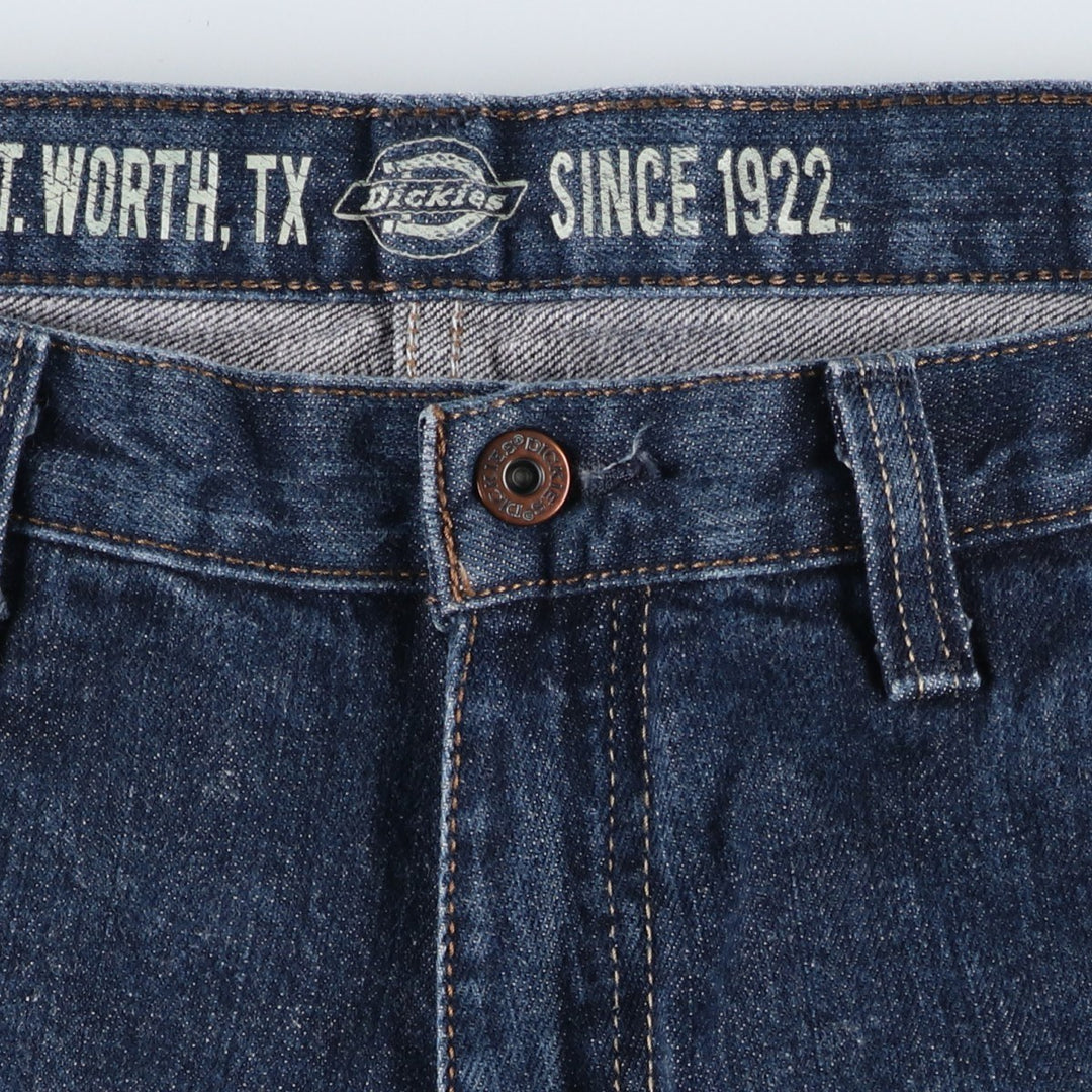 Dickies Loose Straight Fit Denim Painter Pants, Men's W36 (approx.) cotton navy blue type Vintage Second Hand